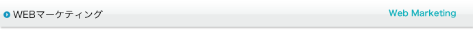 WEBマーケティング